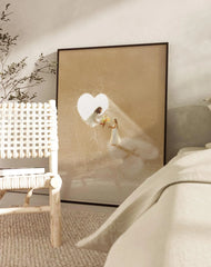 God's heart - Framed Print