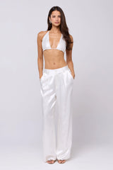 Sheveta Bowie Top in Pearl