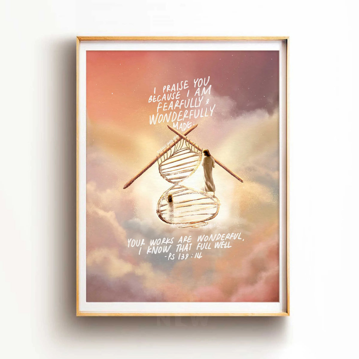 Fearfully and Wonderfully Made - Framed Print