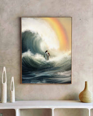 Hope in the Storm - Framed Print