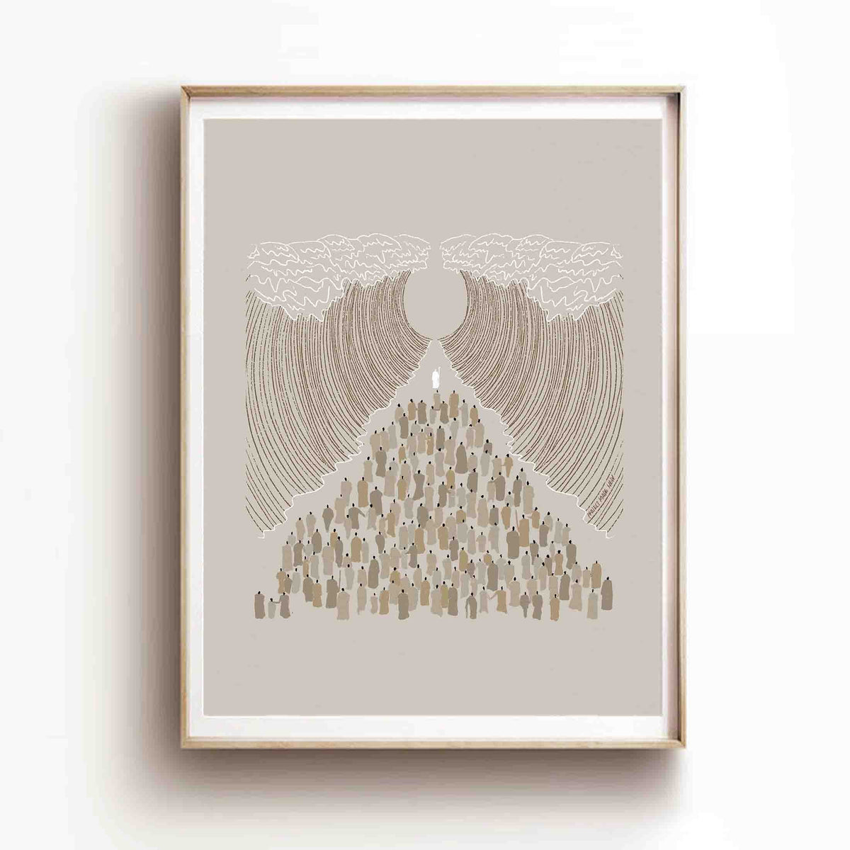 Parting Of The Red Sea (Colors) - Digital Download