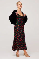 Sheveta Annette Cardigan in Black