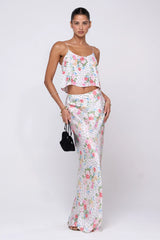 Sheveta Claire Top in Pois
