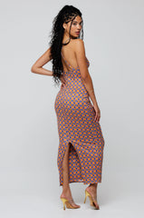Sheveta Sophia Midi in Cortez