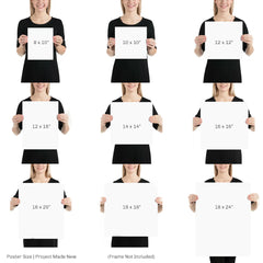 Rise (Micah 7:8) - Poster (square)