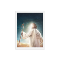 Fight for me (Psalm 23:4) - Framed poster