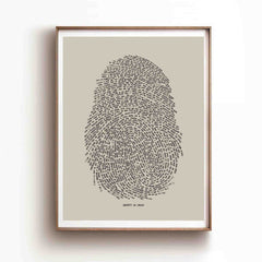 Identity in Christ Thumbprint (Brown) - Digital Download
