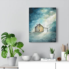 Cold World Yet Warm (2 Corinthians 12:10) - Canvas