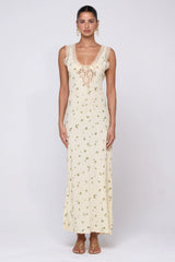 Sheveta Aimee Dress in Beurre