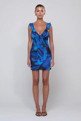 Sheveta Reese Mini Dress in Lagoon