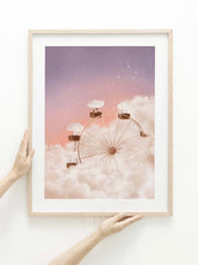 Little Children (Pink) - Framed Print