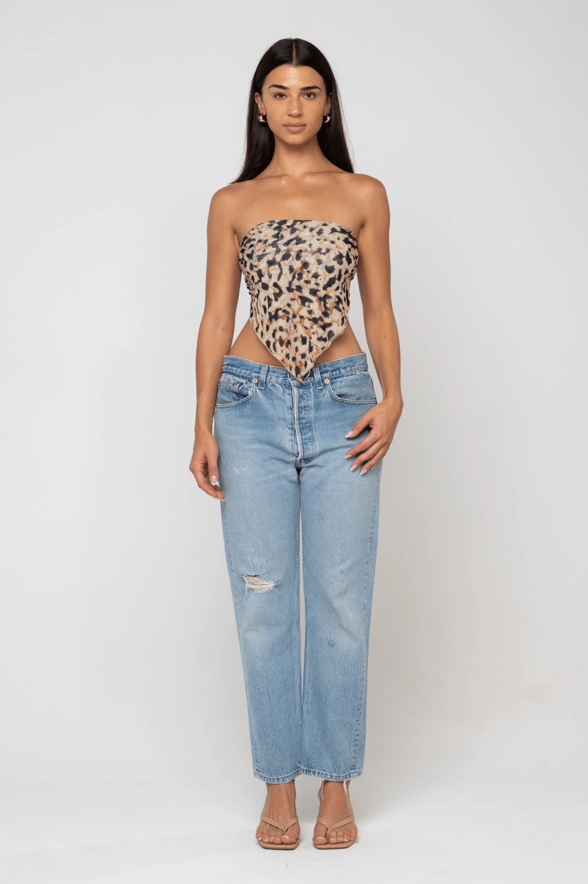 Sheveta Perfect Scarf Top and Sarong in Balthazar