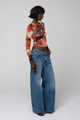 Sheveta Cassie Top in Muse