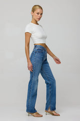 Sheveta Baby Tee Rib in White