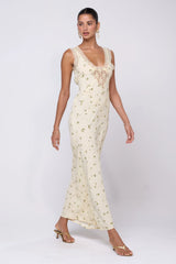 Sheveta Aimee Dress in Beurre
