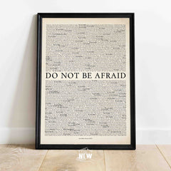 Do Not Be Afraid V2  - Digital Download
