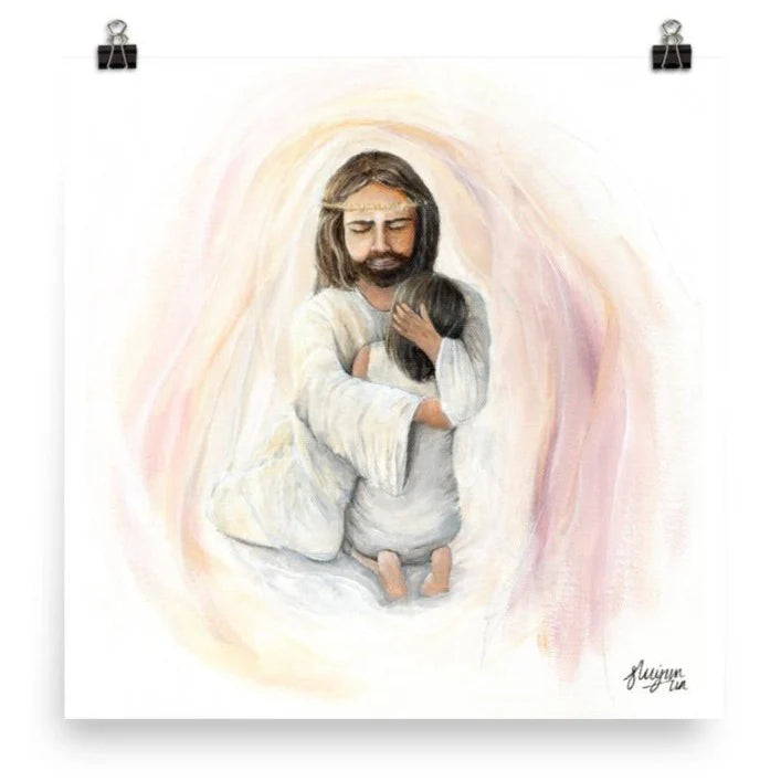He understands (psalm 34:18) - Poster (square)