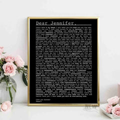 Letter from God - Custom Poster