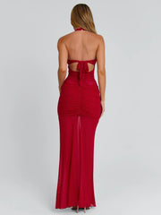 ZERRA MAXI DRESS RED