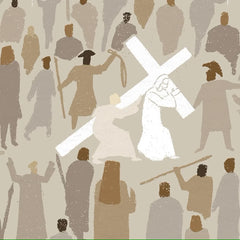 Christ Carrying The Cross (Colors) - Digital Download