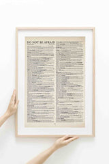 Do Not Be Afraid V1  - Digital Download