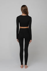 Sheveta Emily Top Second Skin in Black