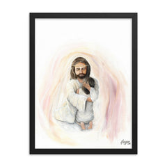 He understands (Psalm 34:18) - Framed Poster