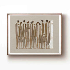 Follow Christ Landscape (Brown) - Digital Download