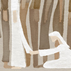 Woman Touches Jesus v2 (Brown) - Digital Download