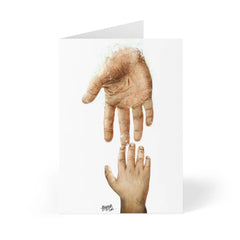 Hope (without background) (Isaiah 41:10) - Greeting Cards (8 pcs)