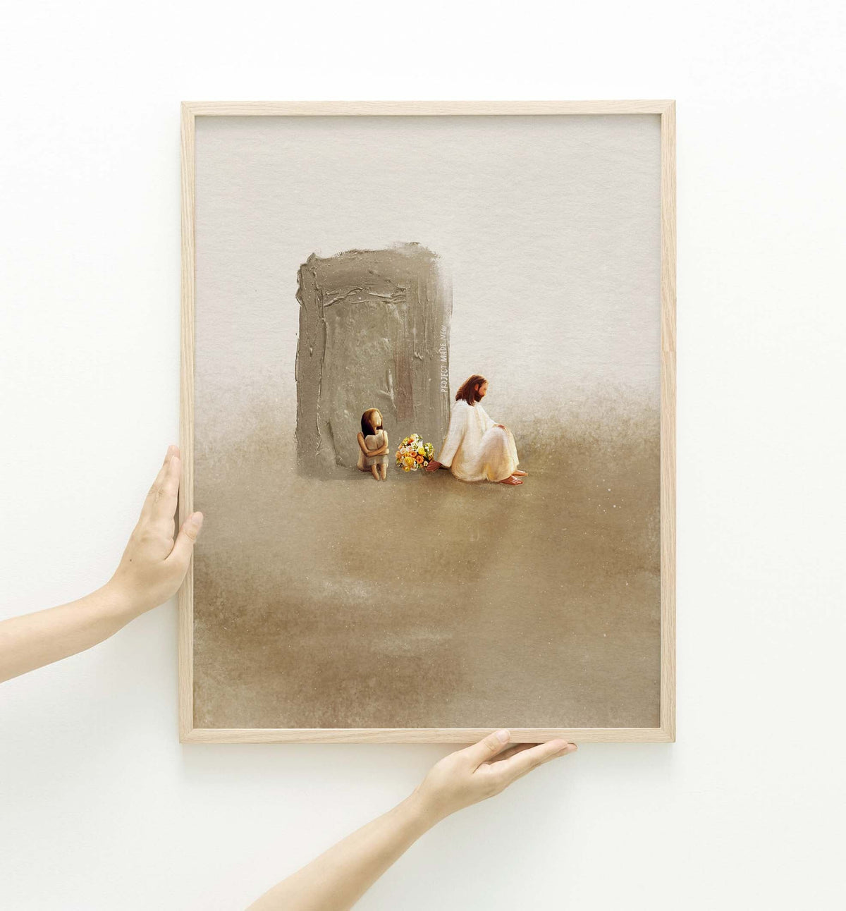 He is There - Framed Print