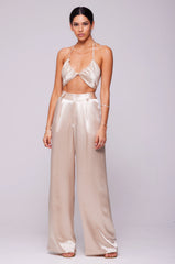 Sheveta Bowie Top in Champagne