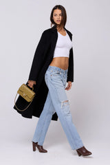 Sheveta Ryder Coat in Black