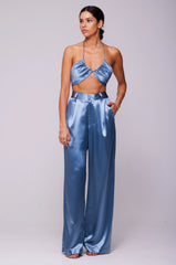 Sheveta Bowie Top in Slate