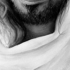 Prince of Peace (Black and White) (Isaiah 9:6) - Poster