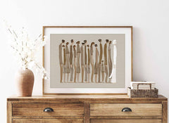 Follow Christ Landscape (Brown) - Digital Download