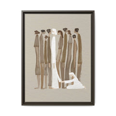 Woman Touches Jesus - Canvas