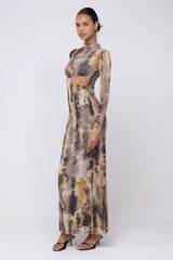 Sheveta Audrey Dress in Dusk