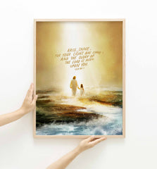 Arise and Go - Framed Print