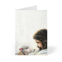 Good Shepherd (Psalm 91:4) - Greeting Cards (8 pcs)