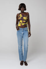 Sheveta Crystal Top in Sangria