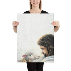 Good Shepherd (Psalm 91:4) - Canvas
