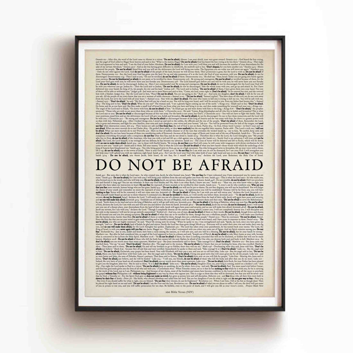 Do Not Be Afraid V2  - Digital Download
