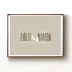 Washing Feet (Colors) - Digital Download