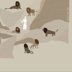 Daniel and the Lions' Den (Colors) - Digital Download