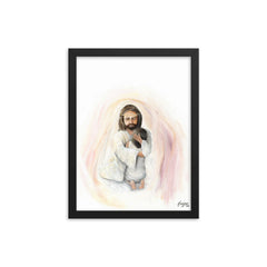 He understands (Psalm 34:18) - Framed Poster