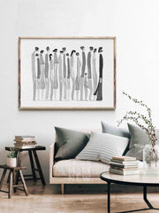 Follow Christ Landscape (BNW) - Digital Download