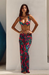 Sheveta Ziggy Mesh Skirt in Resort