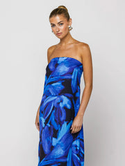 Sheveta Ophelia Maxi Dress in Lagoon