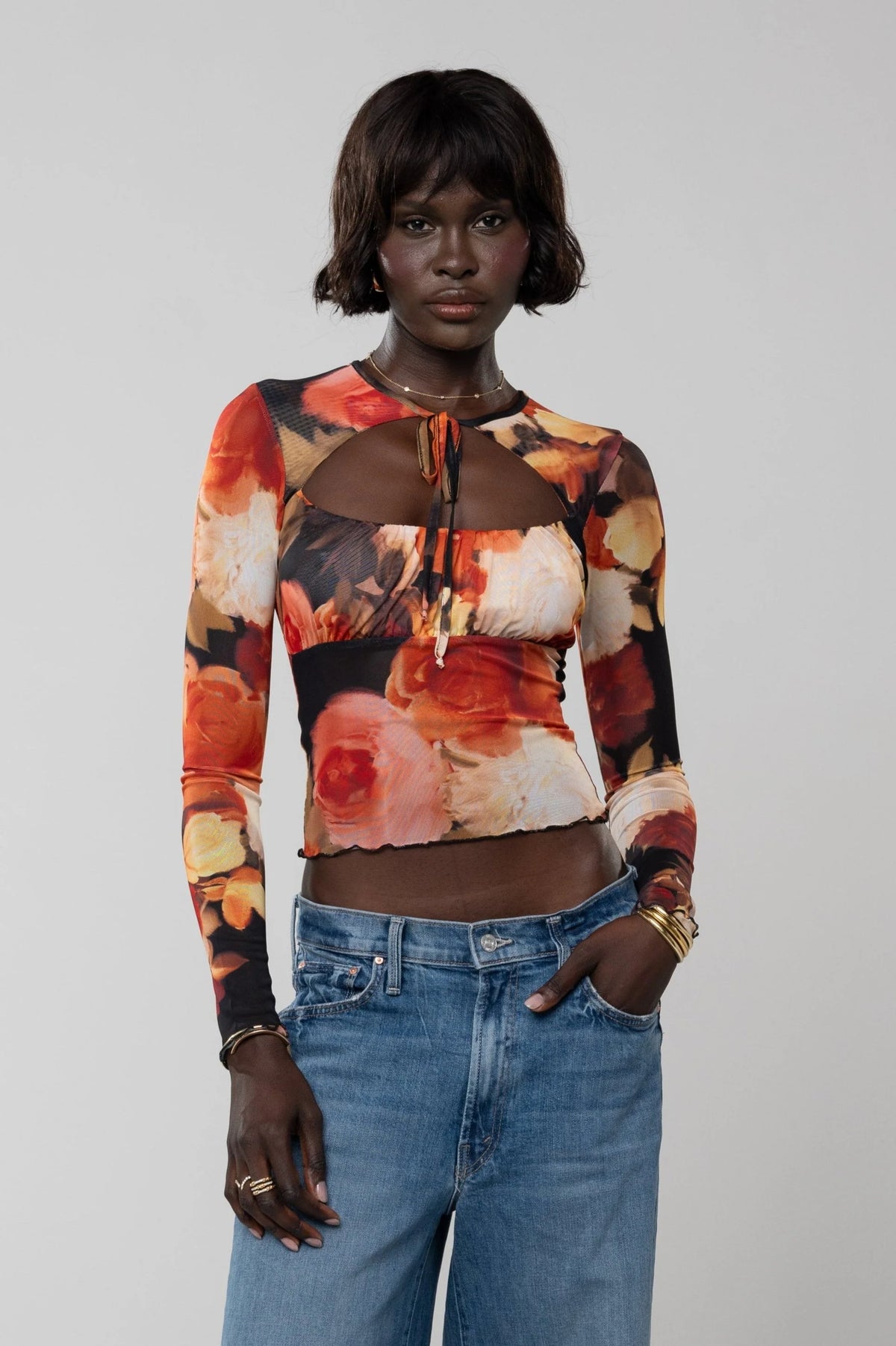 Sheveta Cassie Top in Muse
